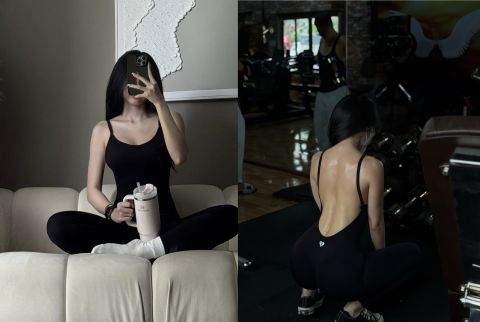 Em mẫu gym mê vận động lộ clip làm tình đầy năng lượng